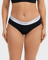 Soft Cotton Logo Waist Low-Rise Briefs (3 Pack)